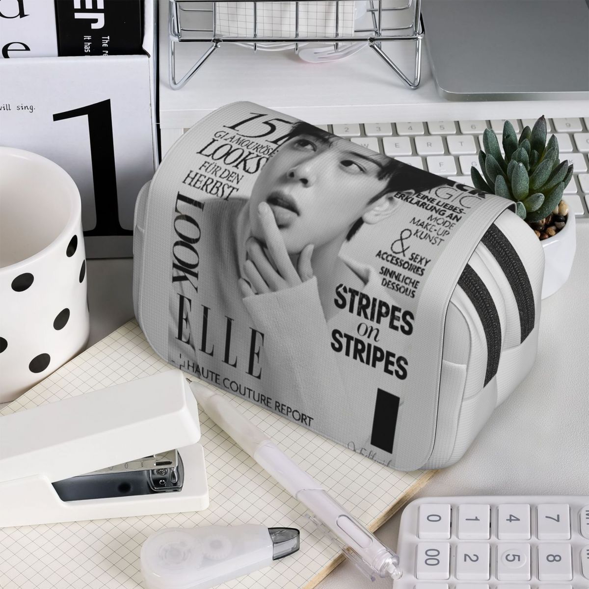 Stationery And Office Supply Chain - حافظة أقلام تشا يونو كي بوب