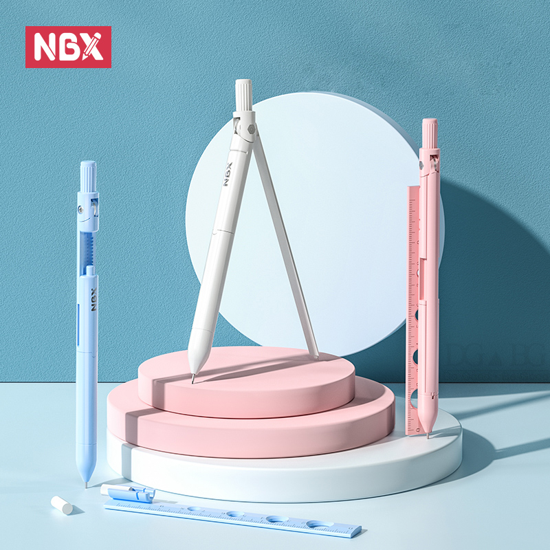 Compass Geometry Set - NBX البوصلة قلم رصاص مدرسة رسم