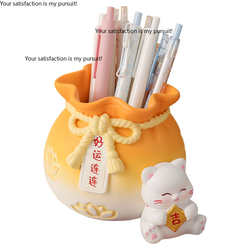 Ideal Stationery & Office Supply - حامل أقلام إبداعي بتصميم عصري، منظم
