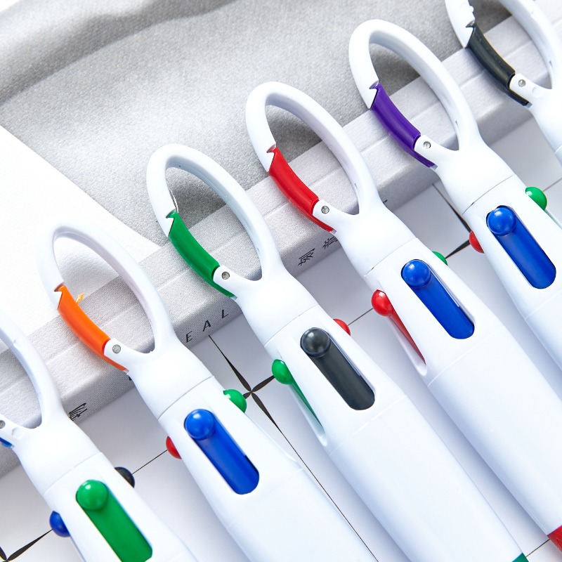 1 قطعة قلم جل 4 أحبار ملونة قل - مراجعة Stationery And Office Supply Chain وسعره