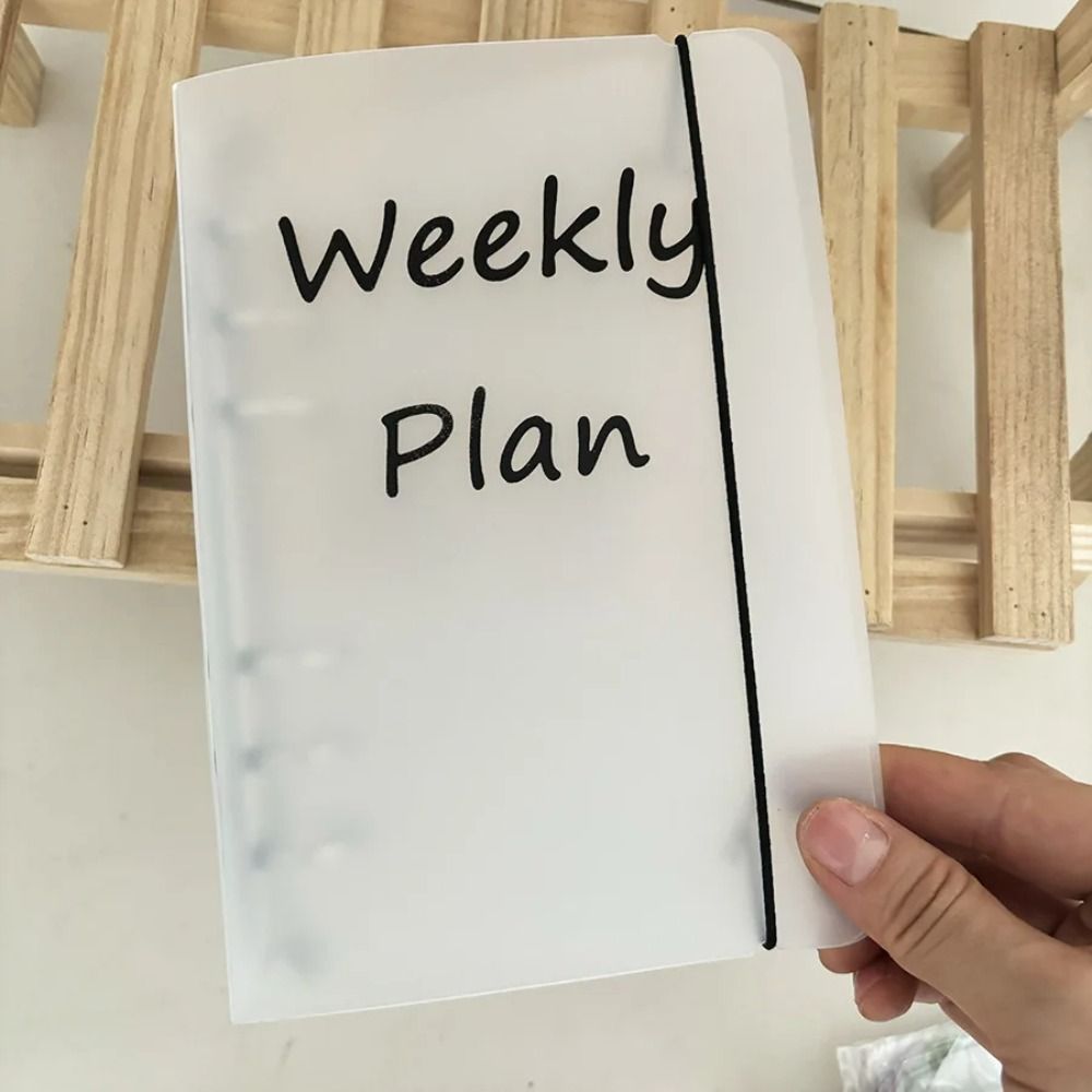 منظم أوراق مقاس A6، مجلد حلقي، - مراجعة Planner Weekly Budget وسعره