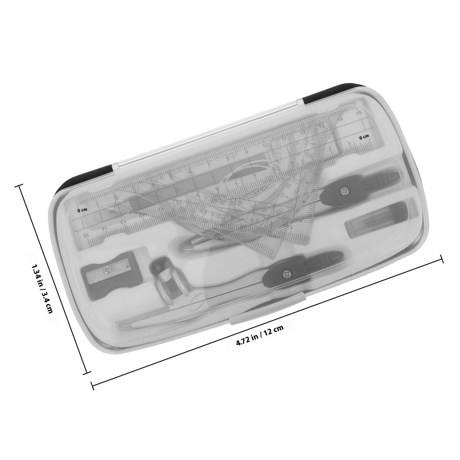 مجموعة أدوات رسم هندسية مدرسية - مراجعة Compass Geometry Set وسعره
