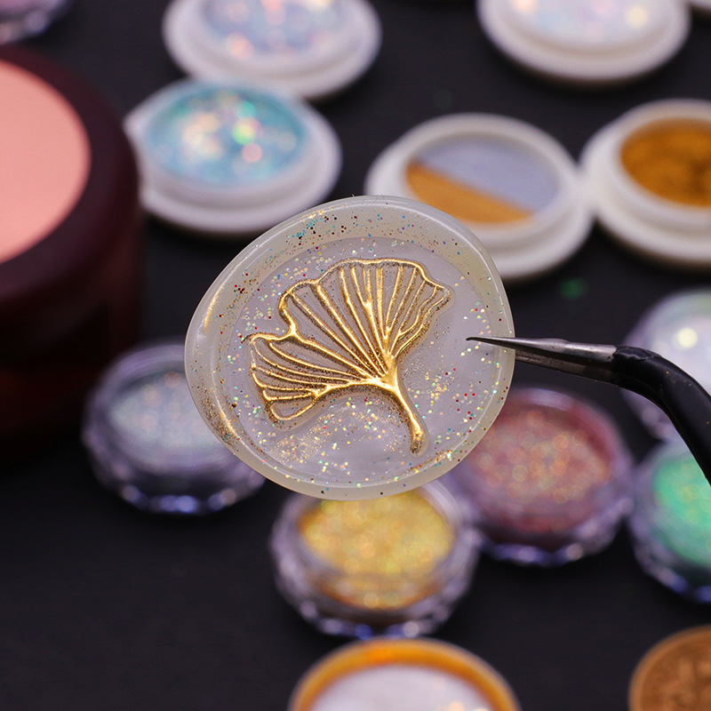 18 ألوان الذهب الشمع ختم ختم م - مراجعة Wax Seal Stamp Kit وسعره