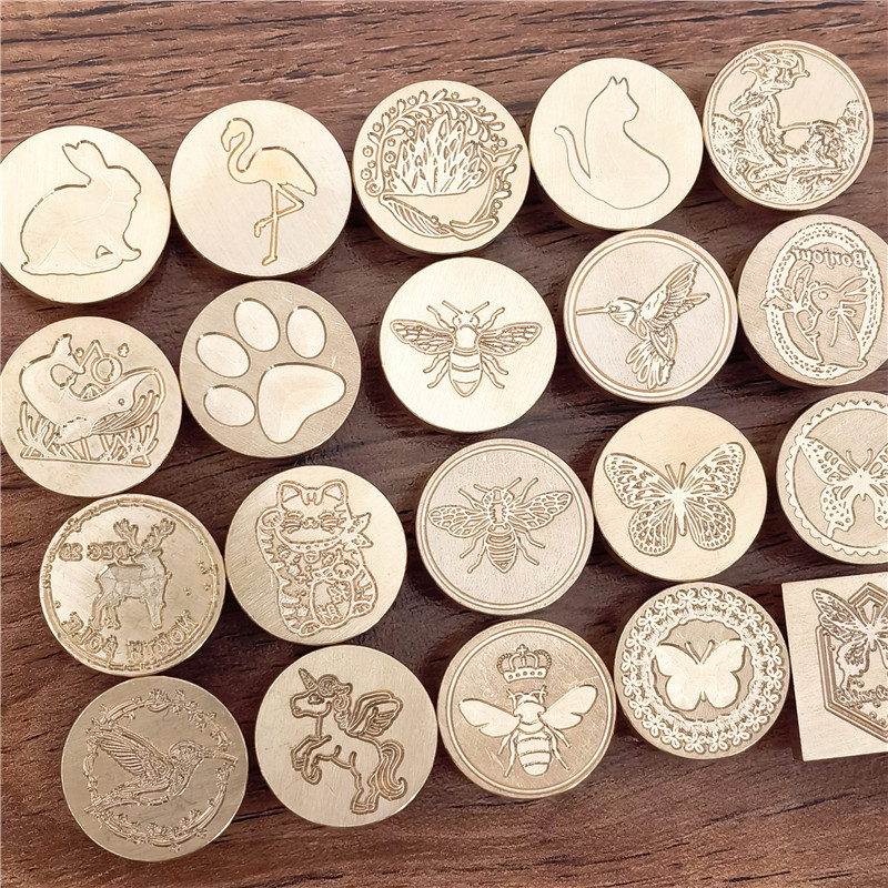 رأس ختم شمعي بتصميم فراشة وحيو - مراجعة Wax Seal Stamp Kit وسعره