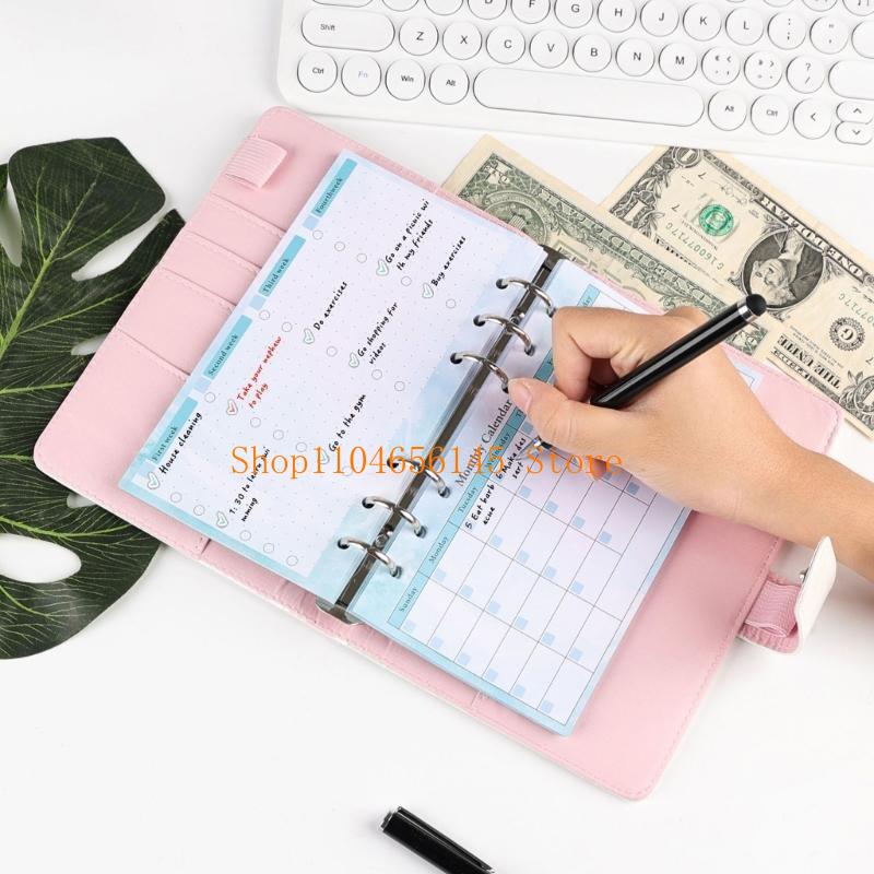 ورقة مبطنة من ورق إعادة تعبئة  - مراجعة Planner Weekly Budget وسعره