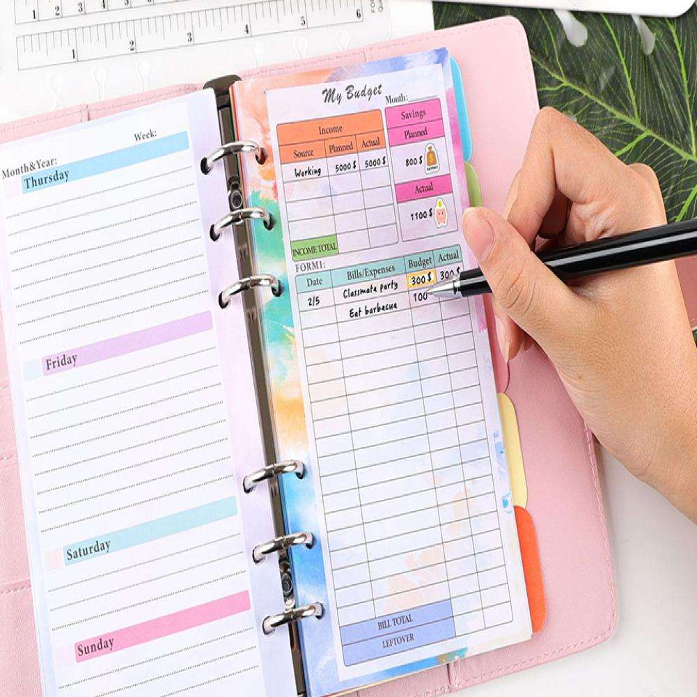 استبدال دفتر الملاحظات فضفاضة  - مراجعة Planner Weekly Budget وسعره