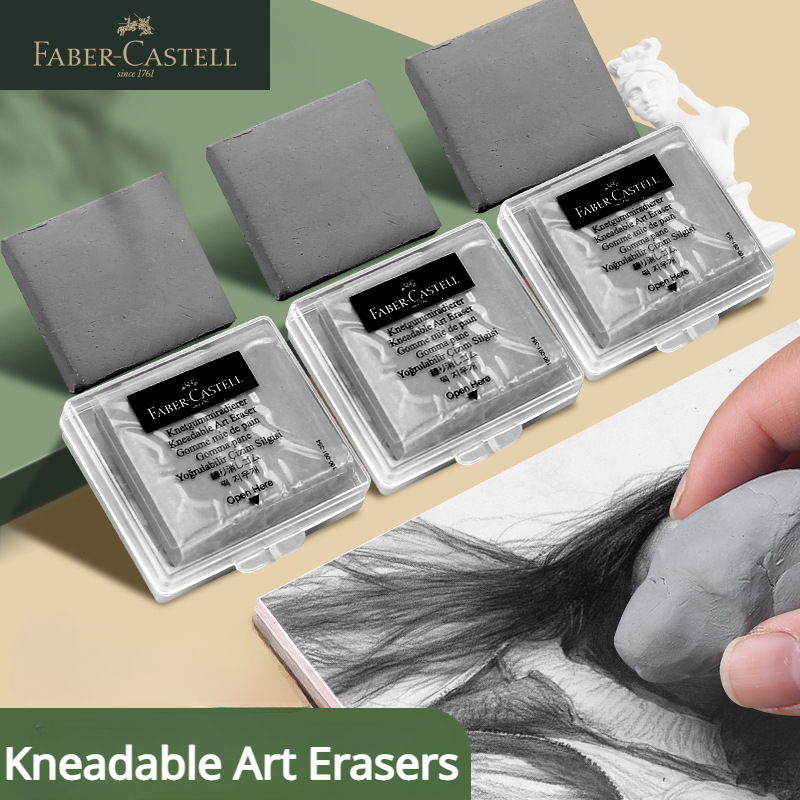 1/2/3/4 قطعة من محايات الرسم ا - مراجعة Rubber Eraser Kneaded وسعره