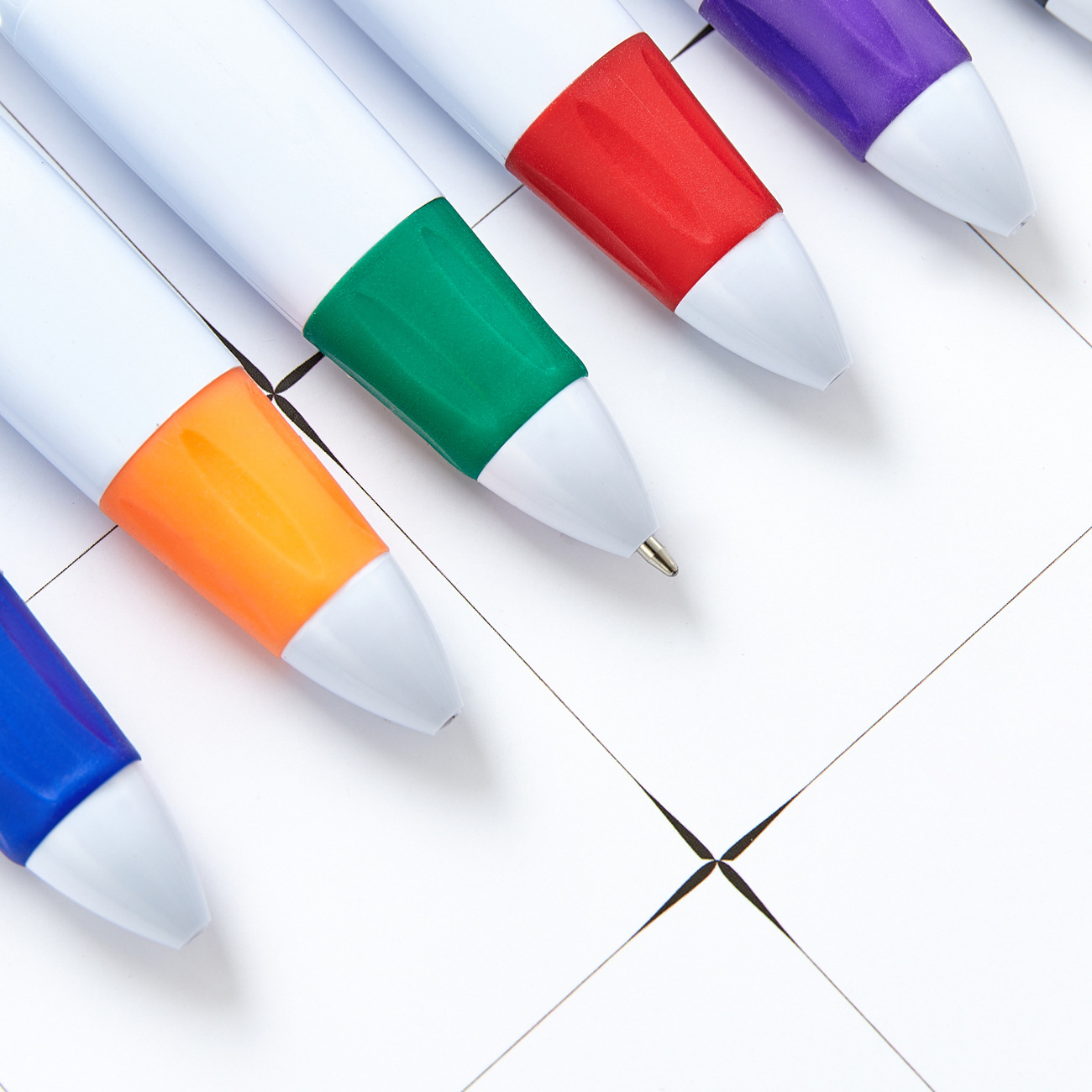 2 قطعة قلم جل 4 أحبار ملونة قل - مراجعة Stationery And Office Supply Chain وسعره