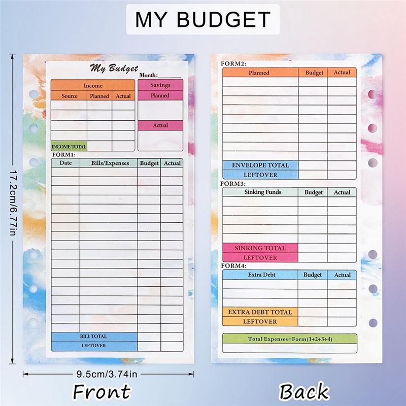 أحدث دفتر تخطيط ABBQ-A6 بسعر ا - مراجعة Planner Weekly Budget وسعره