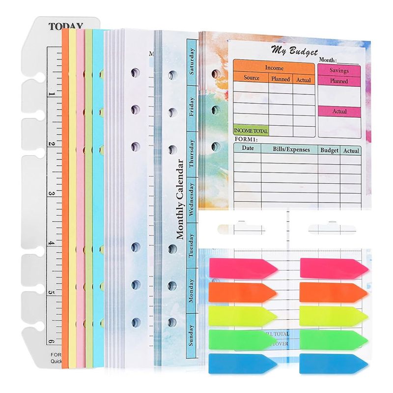 أحدث دفتر تخطيط ABBQ-A6 بسعر ا - مراجعة Planner Weekly Budget وسعره